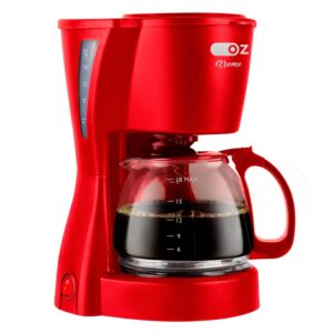 Cafeteira Elétrica Jarra Vidro Oz Filtro Permanente Capaci. 18