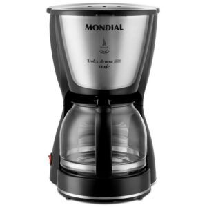 Cafeteira Elétrica Mondial Dolce Arome Inox 18 Xícaras
