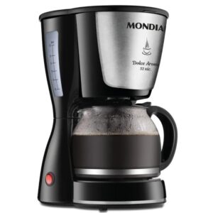 Cafeteira Elétrica Mondial Dolce Arome Preto 800W 127V 32X