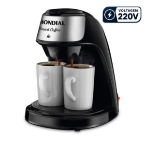 Cafeteira Elétrica Mondial Smart Coffe Preto Inox 220V 500W