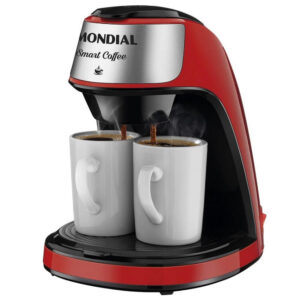 Cafeteira Elétrica Mondial Smart Coffee com 2 Xícaras