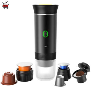Cafeteira Eletrica Portatil 3 em 1 Espresso Recarregavel USB para Po