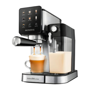 Cafeteira Espresso Automática Mondial Touch 1250W