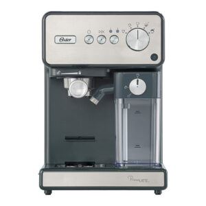 Cafeteira Espresso Oster PrimaLatte Inox para Cápsula, Pó e Sachê