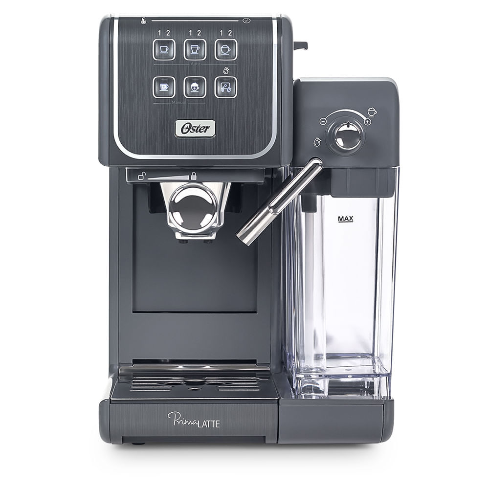 Cafeteira Espresso Oster PrimaLatte Touch para Cápsula, Pó e Sachê — Eletroportáteis