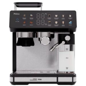 Cafeteira Expresso Philco PCF06A Inox 20 Bar 10 Funções 1350W 220V