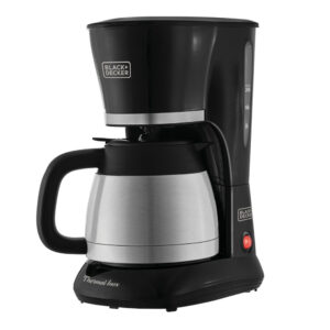 Cafeteira Inox Elétrica 25 Xícaras Black&decker 127v Filtro Cor Preto — Eletroportáteis