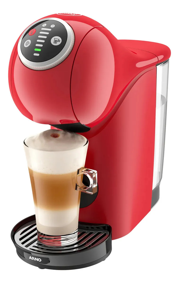 Cafeteira Nescafé Dolce Gusto Genio S Plus Vermelha 220v — Eletroportáteis