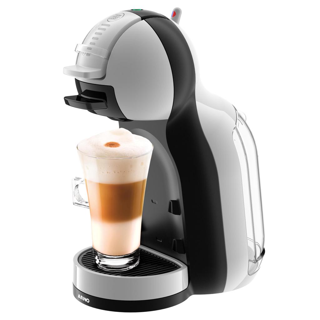 Cafeteira Nescafe Dolce Gusto Mini Me Cinza e Preta Automatica — Eletroportáteis