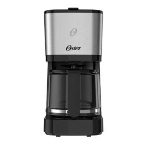 Cafeteira Oster Inox com Jarra de Vidro 1.2L