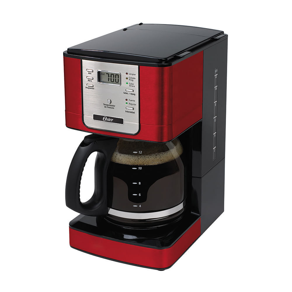 Cafeteira Oster Programável 1,5L Red Flavor — Eletroportáteis