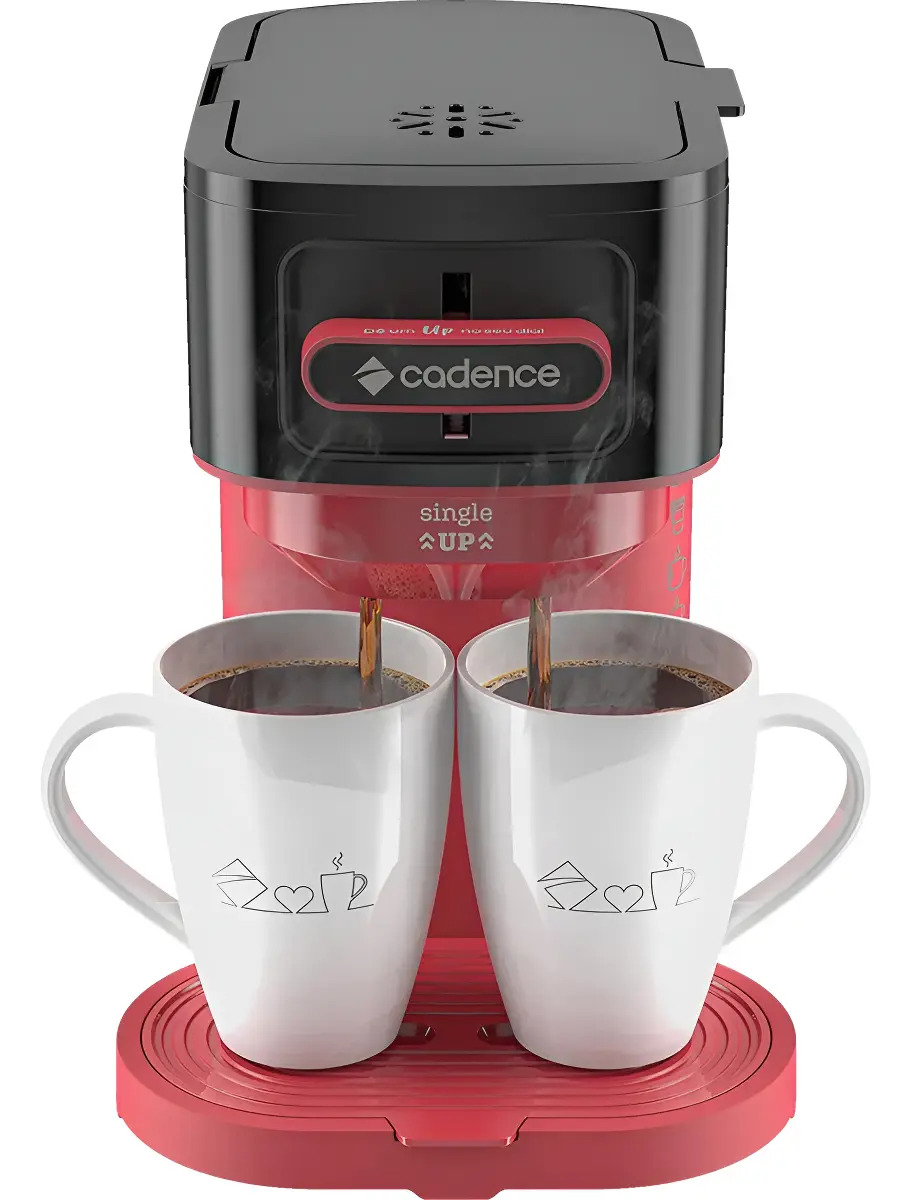 Cafeteira Single Up 0,30l 600w Vermelho preto Cadence Cor Vermelho