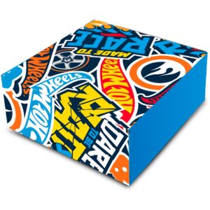 Caixa 4 Doces Quadrada Hot Wheels 1 unidade Festcolor Rizzo