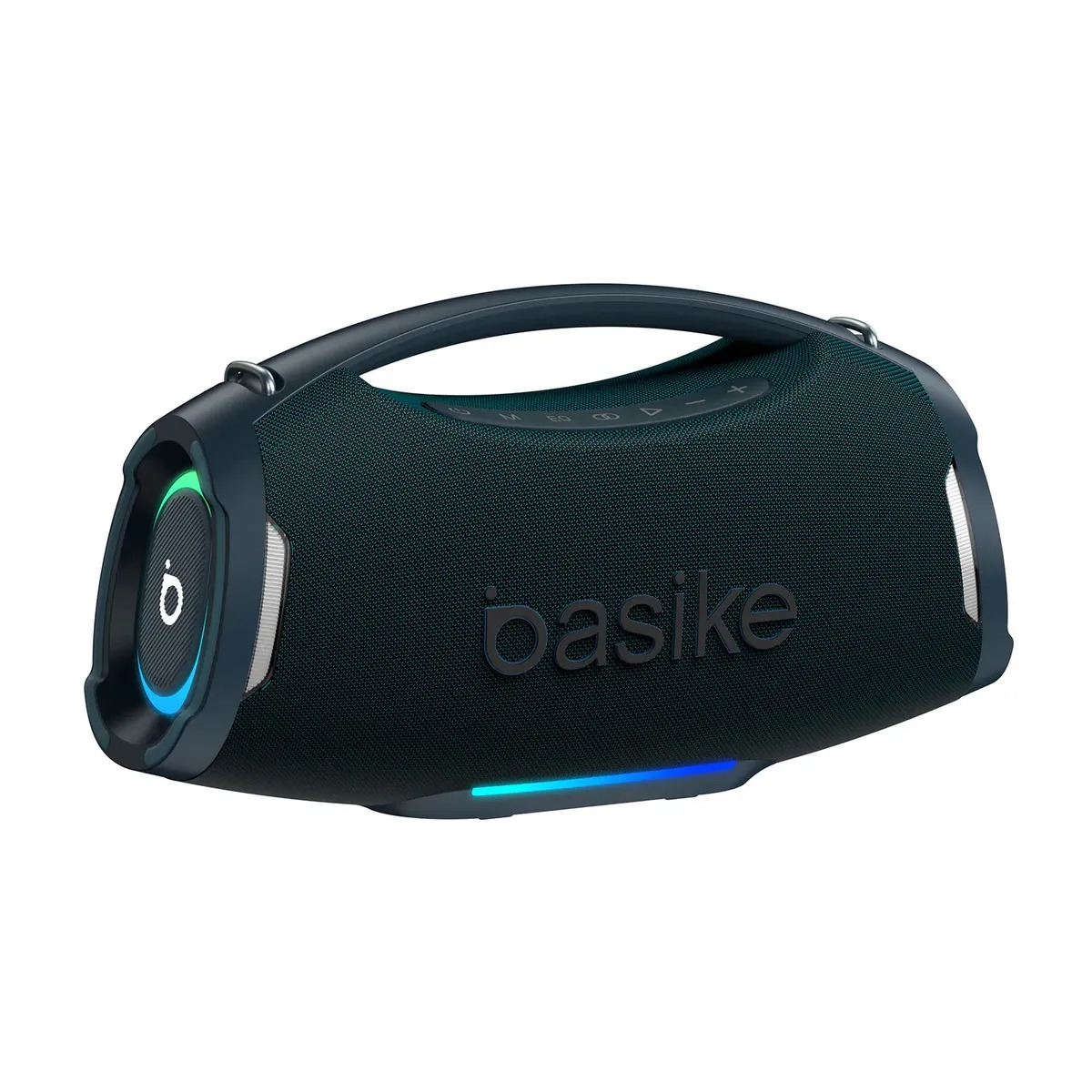 Caixa de Som Basike Bluetooth Portátil 200W com Subwoofer e IPX6 — Áudio e Fones