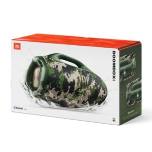 Caixa de Som Bluetooth Jbl Boombox 4 Camuflada À prova d’Água e