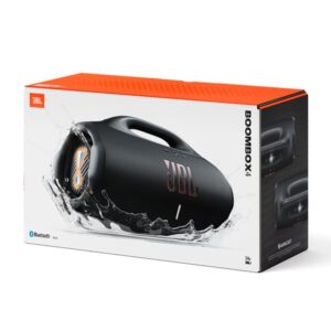 Caixa de Som Bluetooth Jbl Boombox 4, com Auracast, Bivolt Preta