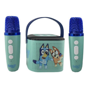 Caixa De Som Bluetooth Karaokê Infantil Bluey