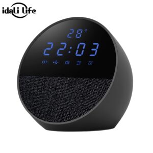 Caixa de Som Bluetooth Rádio Relógio Idali Life 15W Despertador — Relógios e Óculos