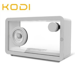Caixa de Som Bluetooth transparente Caixinha Som Portatil Potente com