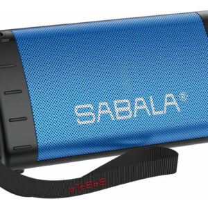 Caixa De Som Portátil Bluetooth Sabala 901 Tws 2200mah Cor Azul