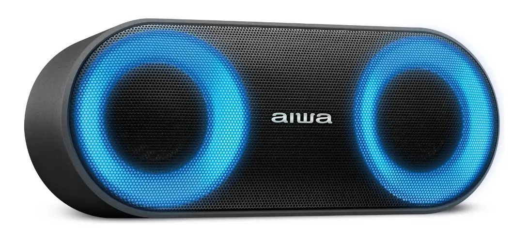 Caixa De Som Speaker Aiwa Bluetooth Cor Preto — Áudio e Fones