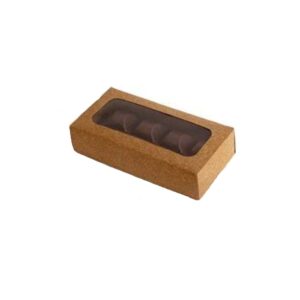 Caixa Envelope Tablete Kraft 8 Gomos -10 unid. Crystal