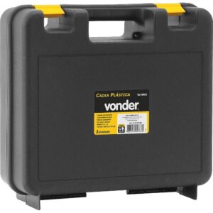 Caixa plástica para furadeira 340x340x130mm vd6002 Vonder