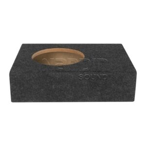 Caixa Som Automotivo 1 Alto Falante 6 Polegadas Slim Mdf 15 MM