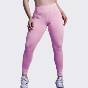 Calça Legging Academia Fitness Rosa Pantera Empina Bumbum Bordado