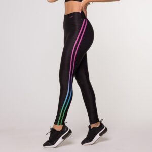 Calça Legging Degradê Suplex Estampada Fitness Feminina Academia
