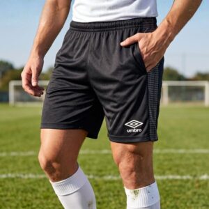 Calção Masculino Umbro Maximum Diamond Com Bolso Para Futebol
