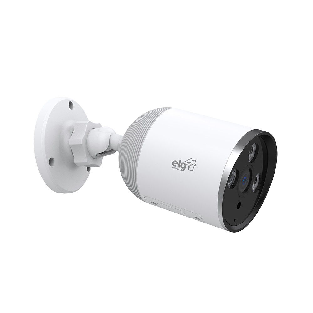 Câmera de Segurança Externa Wi-Fi Full HD 1080p, Visão Noturna