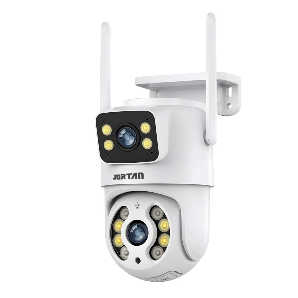 Câmera de Segurança IP Wi-fi Branco 360 de Lente Dupla com App Yoosee