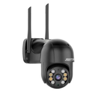 Câmera de Segurança IP Wi-fi Preto Externa Infravermelho Full HD com