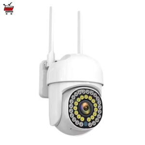 Câmera De Segurança Wi-Fi Externa Full HD À Prova D'água Gira 360 — Câmeras e Drones