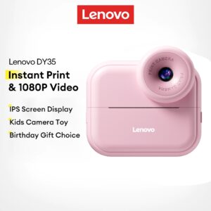 Câmera Digital Com Impressora Instantânea Lenovo Para Crianças Zoom