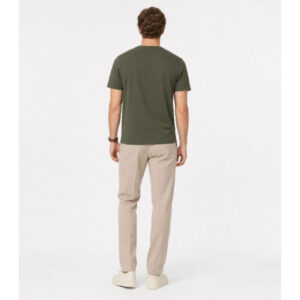 Camiseta Masculina em Meia Malha Diametro Verde