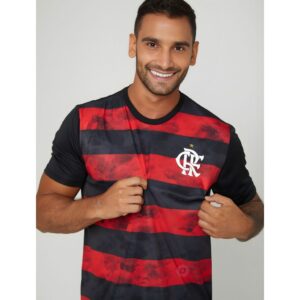 Camiseta Masculina Flamengo Arbor Resistente Licenciada Oficial