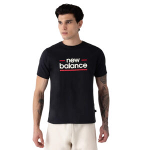 Camiseta Masculina New Balance Linear Lines