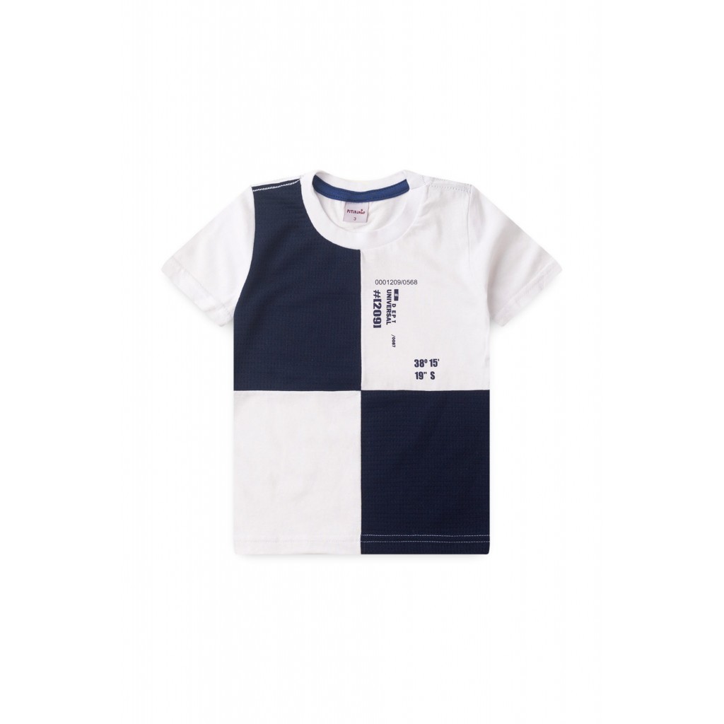 Camiseta Masculina Qaudriculada Waffle — Moda Masculina