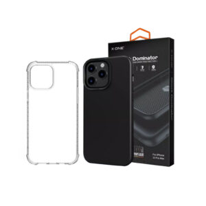 Capa Capinha para Iphone 13 Pro Max Preto Transparente X-One Premium