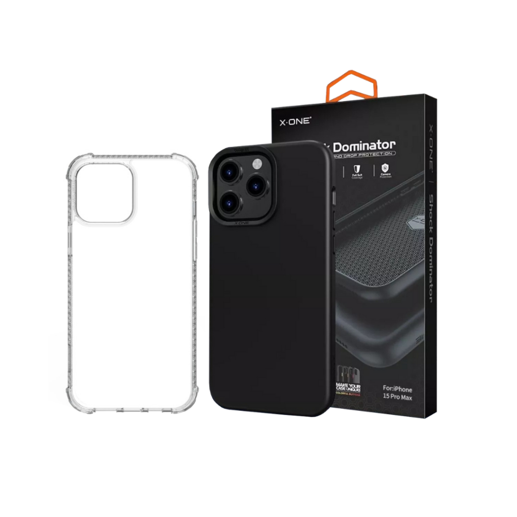 Capa Capinha para Iphone 13 Pro Max Preto Transparente X-One Premium
