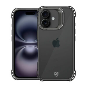 Capa Case Capinha AirBag MagSafe para iPhone 16 Preta Proteção
