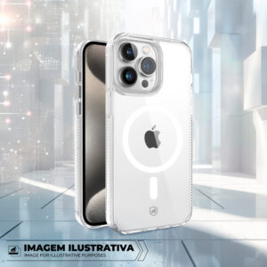 Capa Case Capinha Anti-Slip MagSafe Gshield para iPhone Transparente