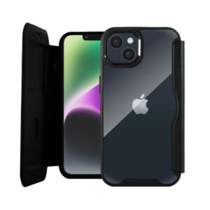 Capa Case Capinha Carteira Dual com Porta Cartões para iPhone 13 14