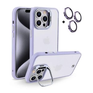 Capa case capinha com protetor de lente para iPhone 15 Pro Gravity