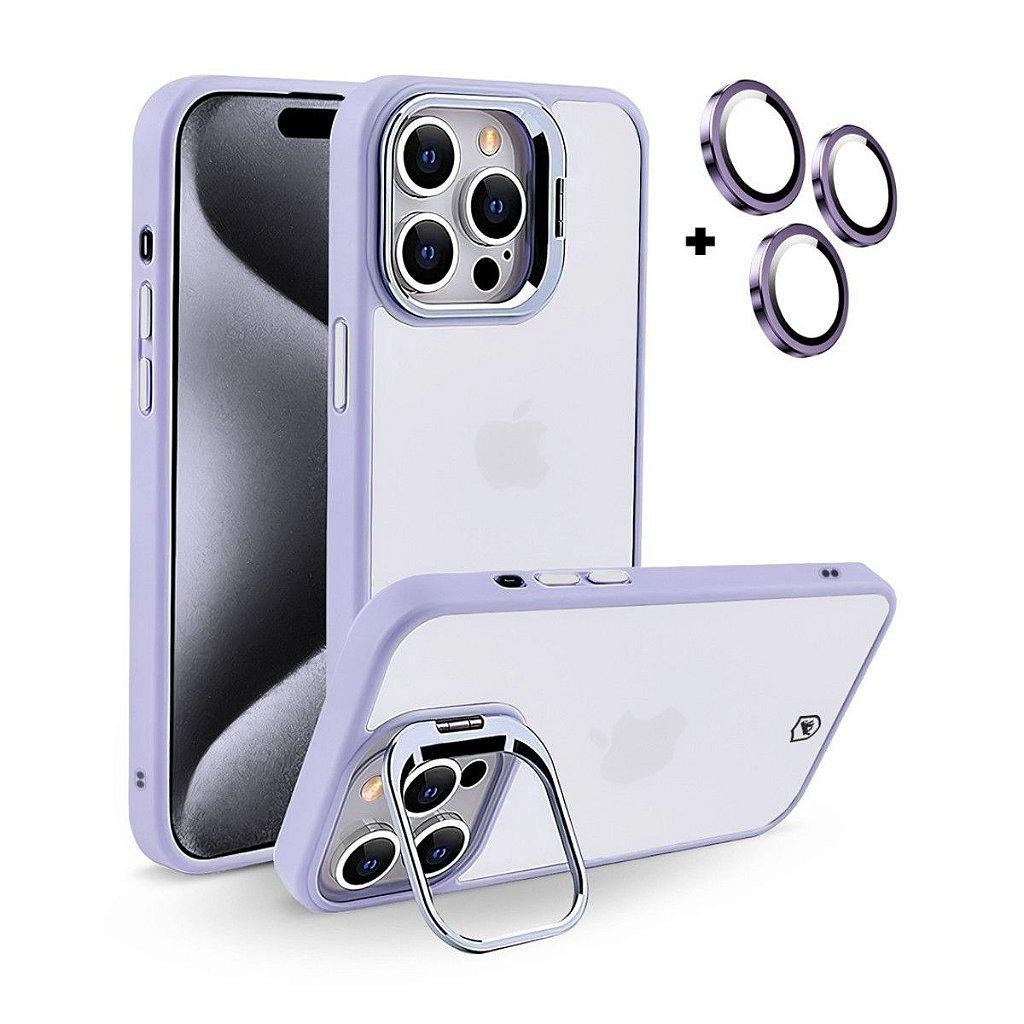 Capa case capinha com protetor de lente para iPhone 15 Pro Gravity — Celulares e Acessórios