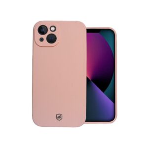 Capa Case Capinha Gshield Rosa para iPhone 13 Silicone Premium, Toque