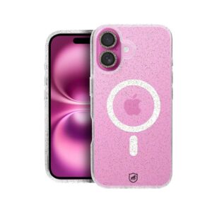 Capa Case Capinha MagSafe Glitter Gshield p iPhone 16 Protetor de