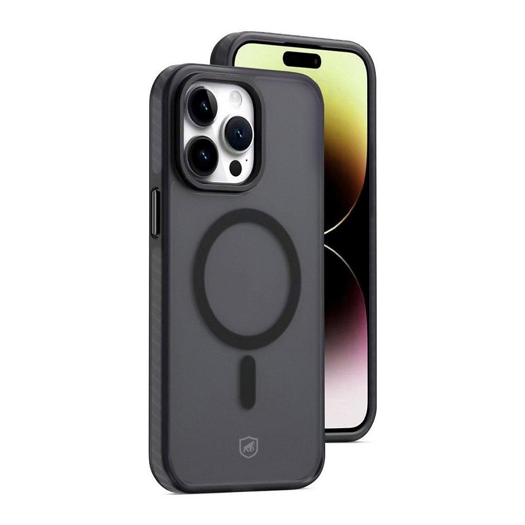 Capa Case Capinha MagSafe Pro para iPhone 14 Pro Max Preta Gshield